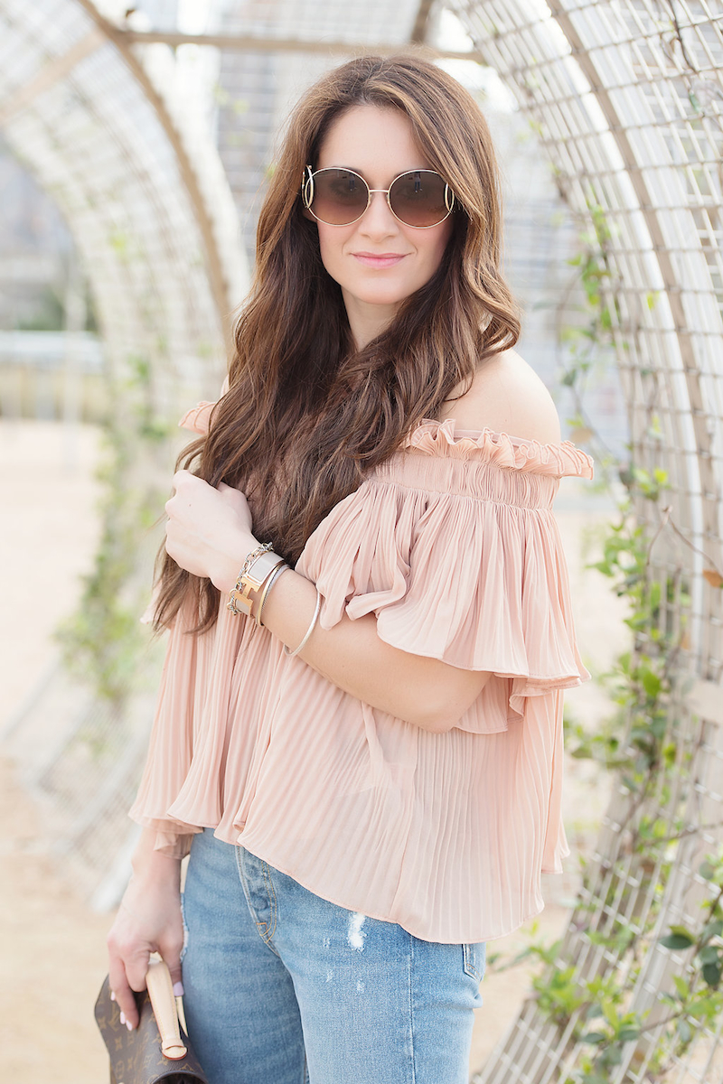 Dusty Pink and Distressed Denim - Amanda K Styling